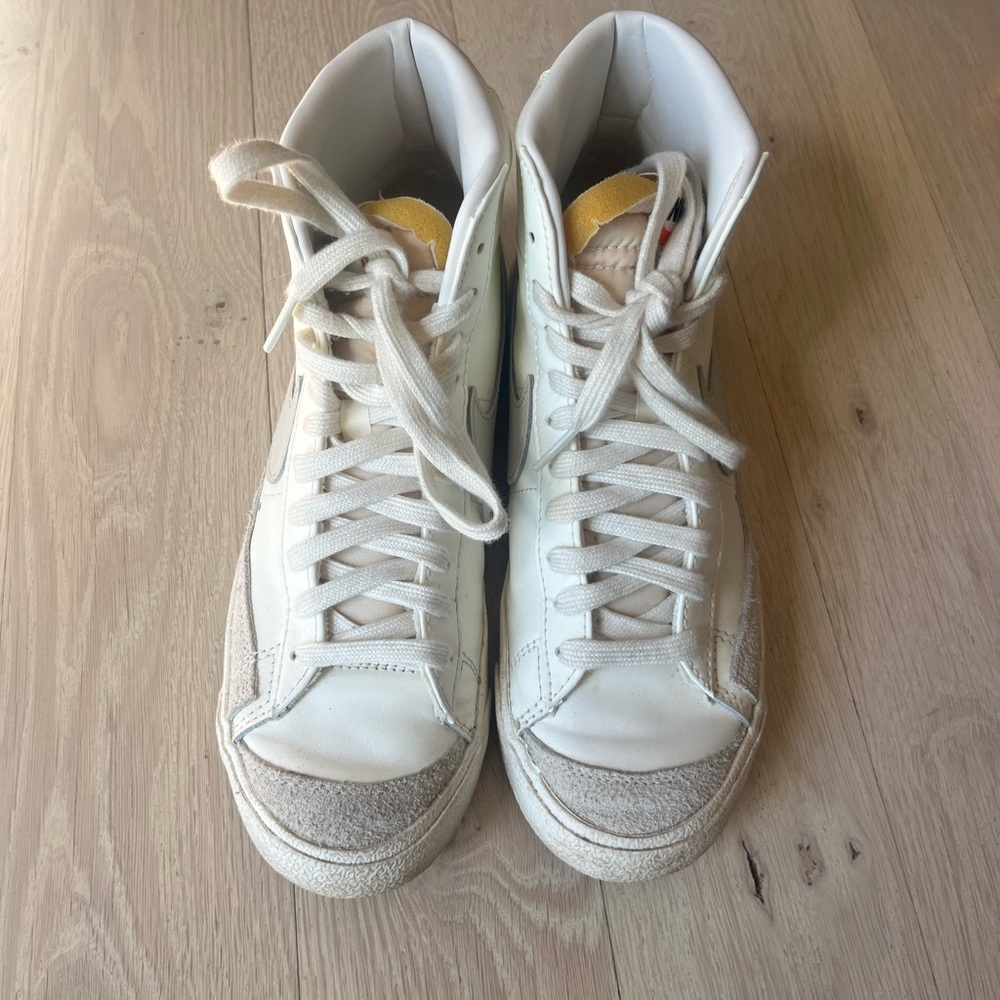 Nike Blazers White High-Top Sneakers